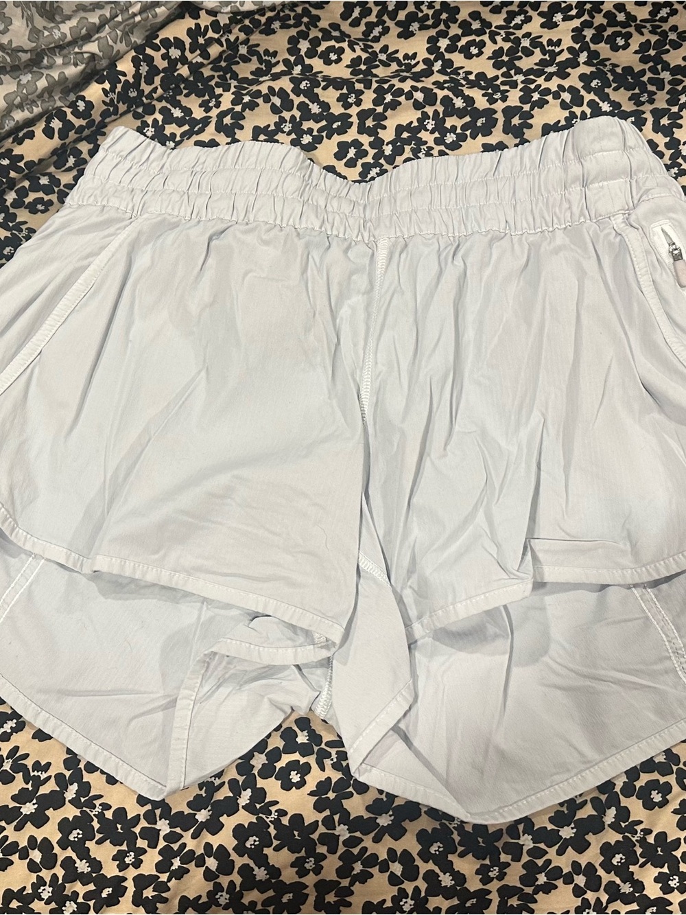 Lululemon White Shorts